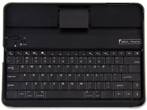 Teclado y Cubierta 2 en 1 Zagg Mate para iPad 1, Bluetooth. (versión en inglés)