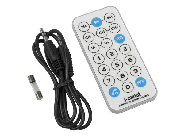 Transmisor de FM con Bluetooth para Automóvil ARION entrada USB y SD, incluye Control Remoto