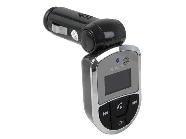 Transmisor de FM con Bluetooth para Automóvil ARION entrada USB y SD, incluye Control Remoto
