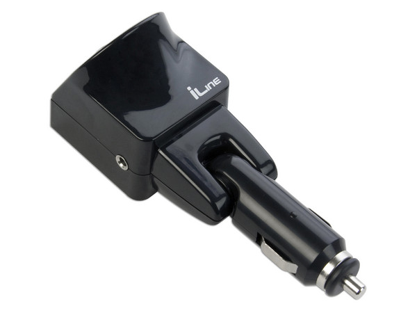iFM PRO Acteck Transmisor Digital FM para Auto (compatible con iPod). Color Negro