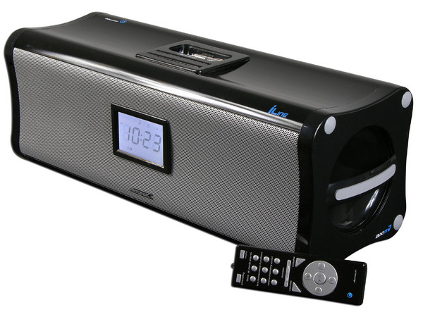 Bocinas para iPod Acteck con Radio AM/FM, Color Negras