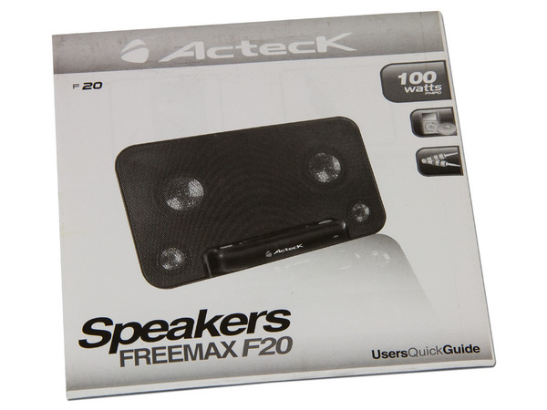 Bocina Portatil Acteck Freemax F20 para reproductores de MP3.