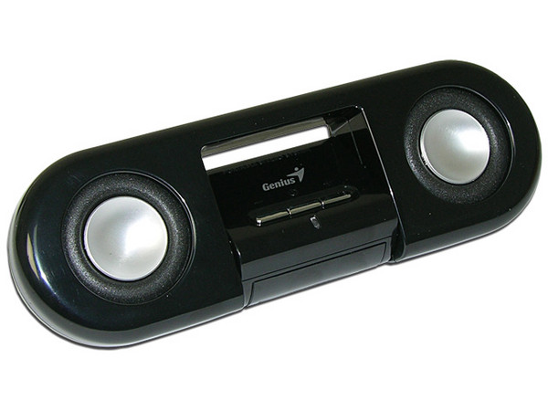 Bocinas Portátiles Genius SP-i200 para MP3 Players, 6 Watts RMS, Color Negro
