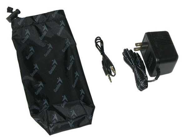 Bocinas Portátiles Genius SP-i200 para MP3 Players, 6 Watts RMS, Color Negro