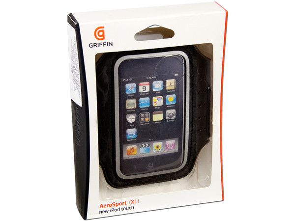 Brazalete deportivo Griffin AeroSport (XL) para iPod Touch. 