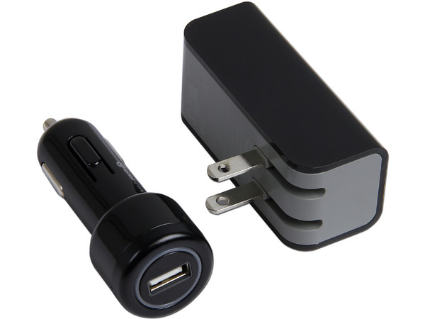 PowerDuo Griffin combina el cargador AC de PowerBlock y el cargador de coche PowerJolt con 2 amp, carga tu iPad, iPhone o iPod