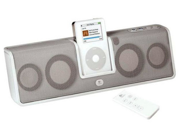 Bocinas Portátiles mm50 de Logitech para iPod