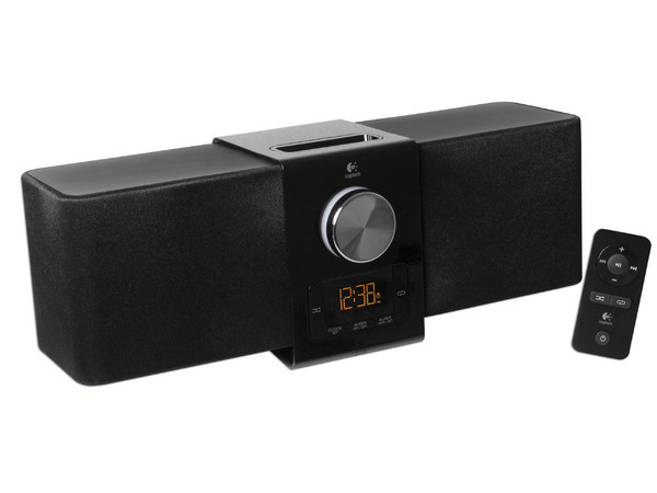Bocinas Logitech Pure-Fi Express Plus para iPod. Color Negras   