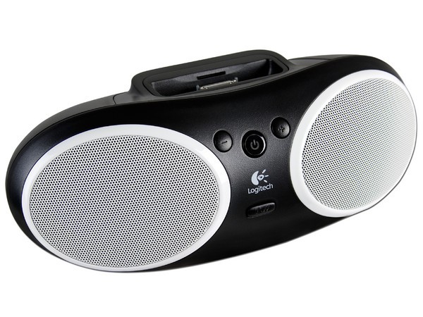 Bocinas Logitech Portables S125i para iPod. Color Negras
