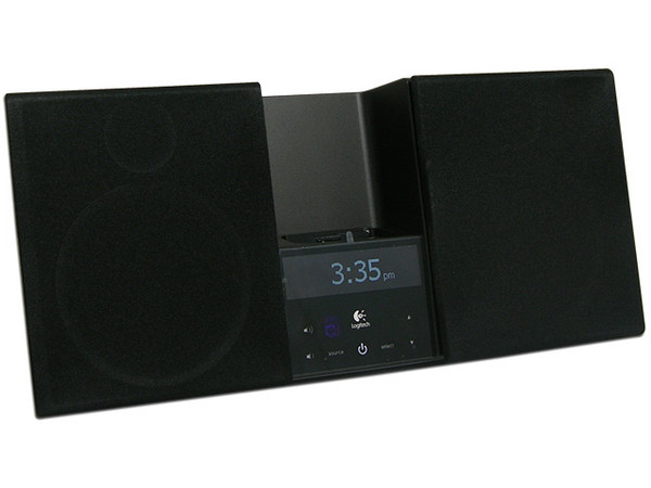 Bocinas AudioStation Logitech para iPod con Sintonizador AM/FM Digital