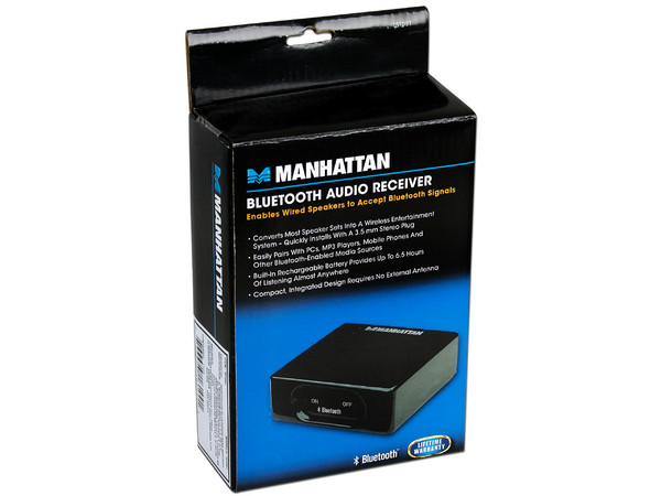 Receptor de Audio Manhattan Bluetooth 