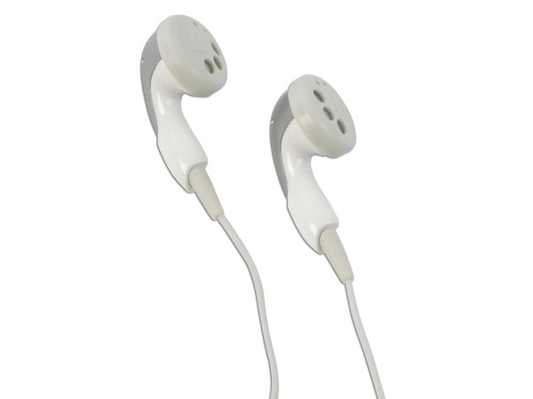 Audífonos Manhattan para dispositivo móvil, cable de 2m, Color Blanco