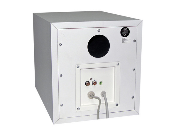 Bocinas Perfect Choice 2.1, 1000 Watts PMPO, Subwoofer de madera, control remoto con cable. Ideales para iPod