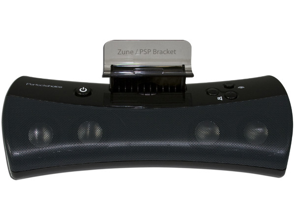 Bocina Portátil Perfect Choice de Alta Fidelidad para iPod, PSP y Zune. Conector 3.5mm