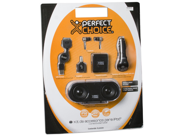 Kit de Accesorios Perfect Choice para Reproductores iPod