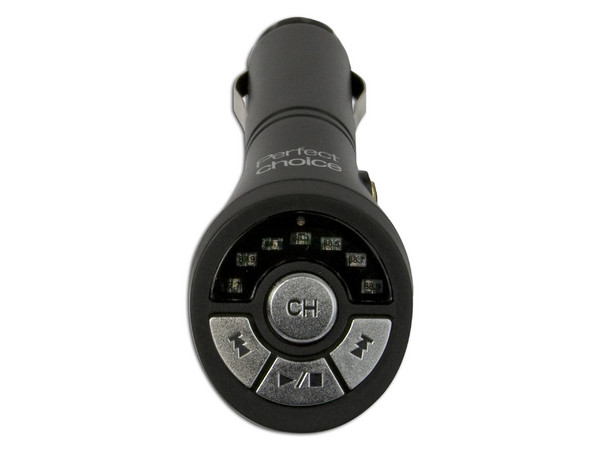 Transmisor de FM para Automóvil Perfectchoice con entrada USB y 3.5mm