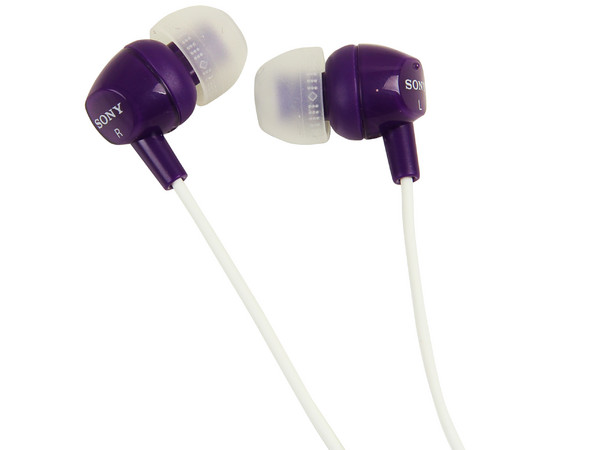Audífonos con Micrófono Sony DR-EX12IP compatible con iPod, iPhone y iPad, habla con la mayor comodidad o escucha música con mucho estilo, respuesta de frecuencia a 23,000Hz. 