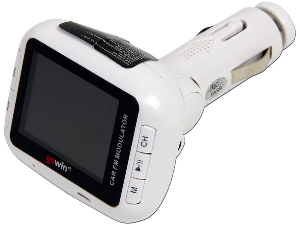 Transmisor de FM para Automóvil Gowin, Pantalla de 1.8