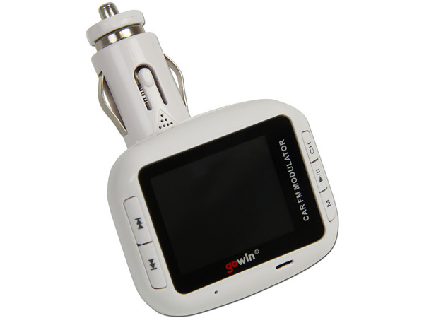 Transmisor de FM para Automóvil Gowin, Pantalla de 1.8