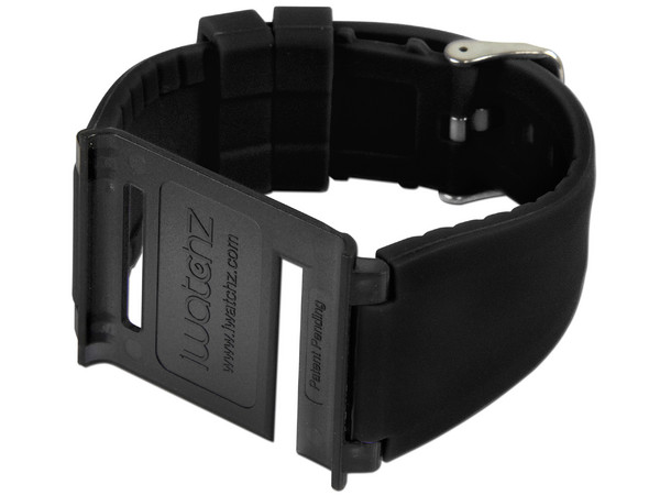 Nano Clip System iWatchz Q, convierte tu iPod nano 6G en un reloj de pulsera. Color Negro 