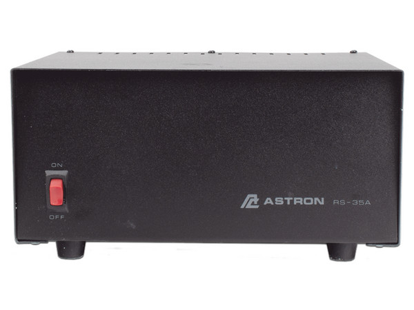 Fuente de poder ASTRON RS-35A, Lineal Regulada, Salidas: 13.8Vcd, 35A, Color Negro.