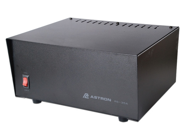 Fuente de poder ASTRON RS-35A, Lineal Regulada, Salidas: 13.8Vcd, 35A, Color Negro.