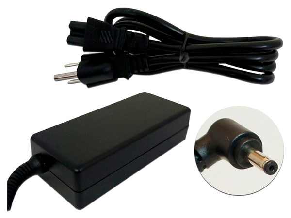 Cargador Genérico Danby para laptops Asus, 65W, 19V. Color Negro.