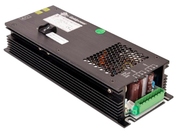 Fuente de poder conmutada Epcom GPAD-341-M273D de doble salida de voltaje, 28 Vcc, 10 A, 9 Vcc, 8 A. Color Negro