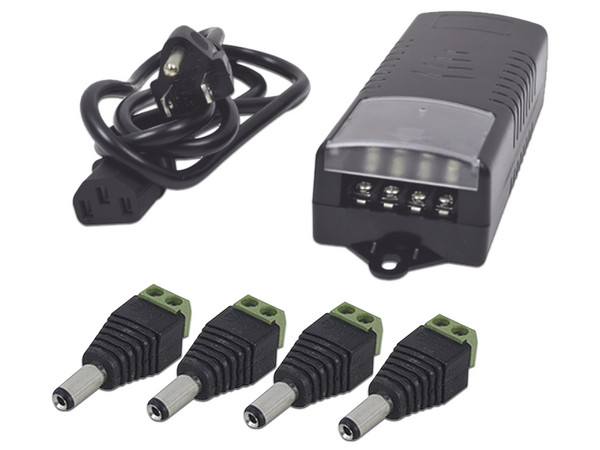 Fuente de Alimentación Epcom K2-PS12DC4C de 12V y 4 Conectores JR-52 (M).