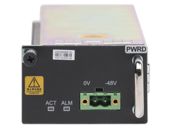 Fuente de Poder para OLT FiberHome AN6001-G16-PWRA con cable de alimentación.