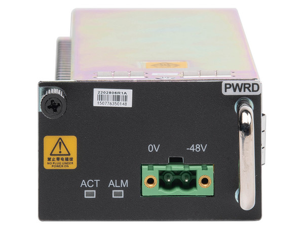 Fuente de Poder PWRD FiberHome AN6001-G16-PWRD de -48VCD para OLT AN6001-G16, Incluye cable de alimentación.