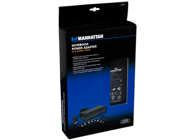 Adaptador de Corriente Universal 19V/120W con puntas intercambiables