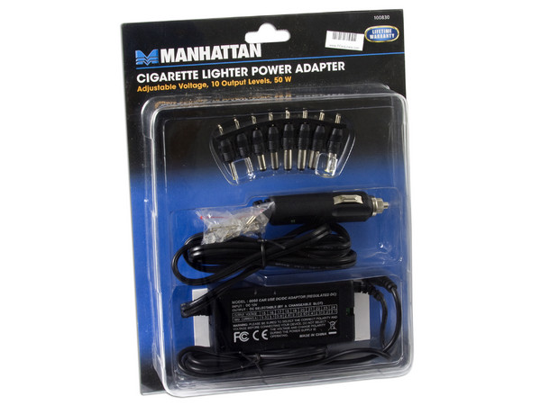 Manhattan Adaptador de Corriente para Toma de Auto