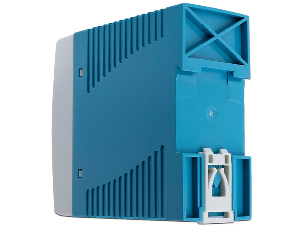 Fuente de poder Industrial Mean Well Riel Din 24Vcc, 40W.