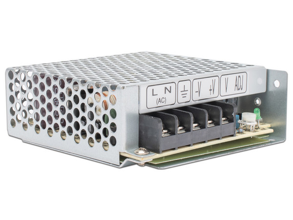Fuente de Poder Industrial Conmutada Mean Well RS-50-24 de 50W, 24Vcd, 2.2A.