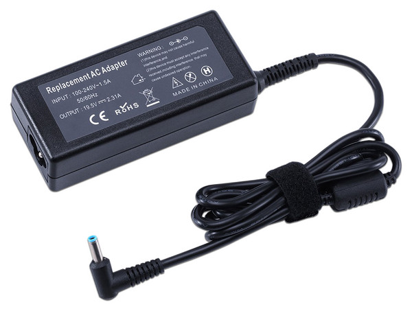 Adaptador de Corriente Genérico para Laptop HP, 19.5V , Punta Azul.
