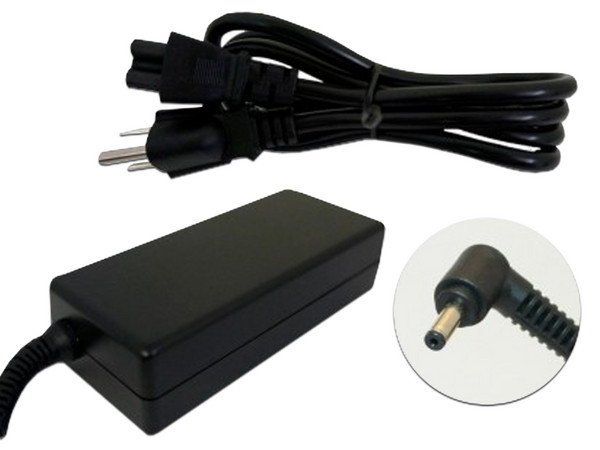 Adaptador de Corriente Genérico para Laptop ASUS  de 19V/1.75A. Color Negro.