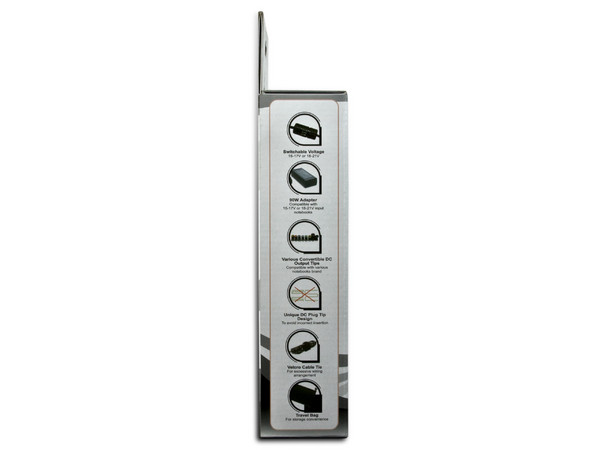 NB S90 Adaptador de Corriente Universal con puntas intercambiables para Laptop
