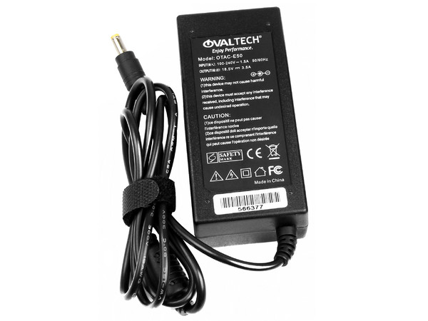Adaptador de corriente OvalTechpara Laptop Hp, ASUS, Compaq y Acer de 19V/3.94AH.