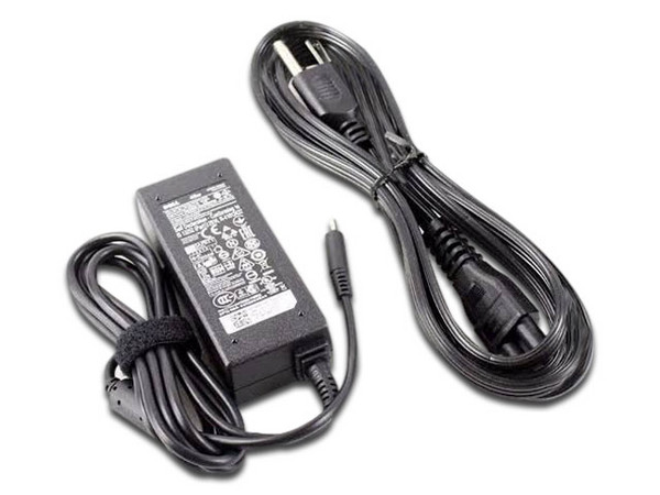 Cargador Ovaltech compatible con laptops DELL, 45W. Color Negro.
