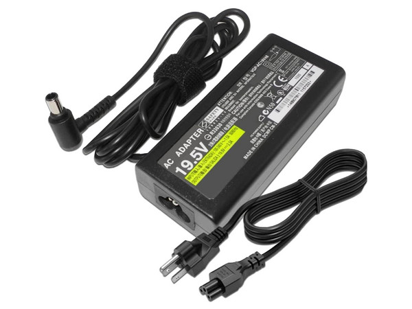 Adaptador de corriente OvalTech para laptop Sony Vaio.