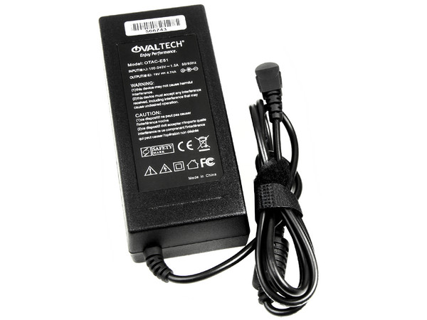 Adaptador de corriente OvalTech OTAC-E51 para Gateway, Acer, Dell y Hp de 19V/3.94AH.