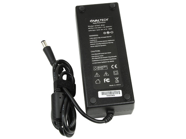 Adaptador de corriente OvalTech OTAC-E53 para Laptop Dell de 19.5V/6.74AH.