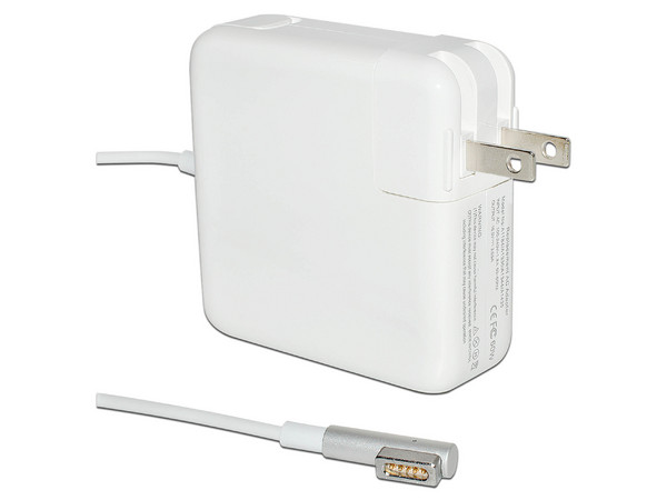 Cargador Para Macbook POWE ADA-F01-PW de 60W, 16.5V 3.65A, Magsaf 1 tipo L. Color Blanco.