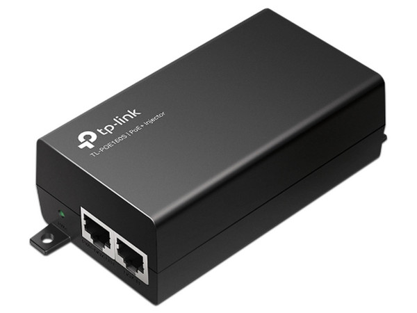 Inyector PoE TP-Link TL-POE160S, 2 Puertos Gigabit, IEEE 802.3af/at, 30W.