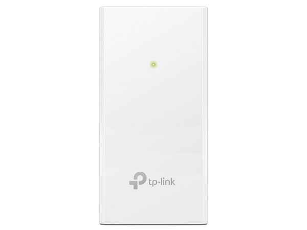 Inyector PoE Pasivo TP-Link de 48V 18W con 2 Puertos Gigabit Ethernet y Montaje en Pared.