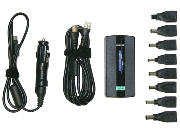 Targus Mobile 70 Adaptador de Alimentación Universal para conectar en Auto