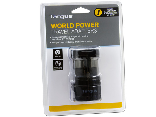 Targus World Power Travel Adapters Adaptadores de poder para trabajar en más de 165 paises