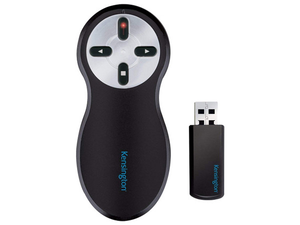 Presentador Inalámbrico Kensington K33374USB, USB, Color Negro.