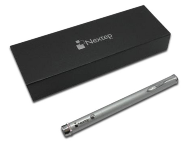 Apuntador láser tipo pluma Nextep NE-422, Color Plata.